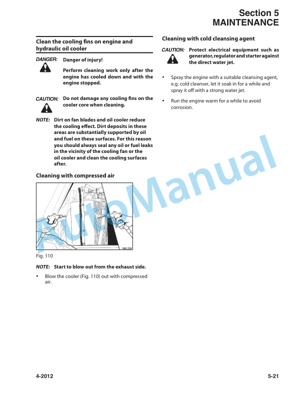 Bomag BW 177 D-50, BW 177 DH-50, BW 177 PDH-50 Single Drum Vibratory Roller Operating and Maintenance Instructions 0852820-3