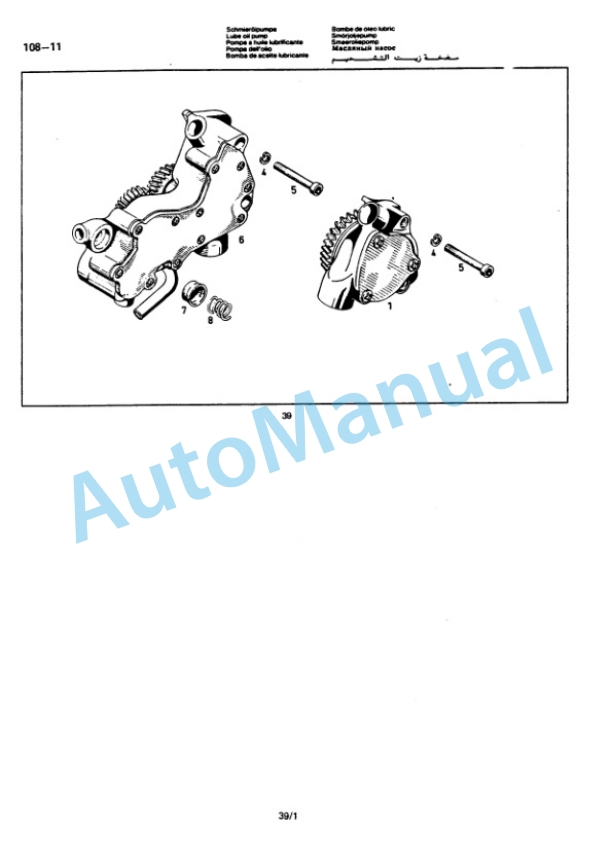 Bomag BW 213 PD Spare Parts Catalogue 00814292-4