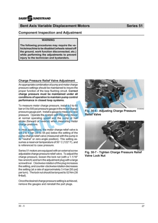 Bomag BW 216 DH-3, BW 219 DH-3, BW 219 PDH-3, BW 225 D-3, BW 225 PD-3 Single Drum Roller Repair Instructions 00891246-4