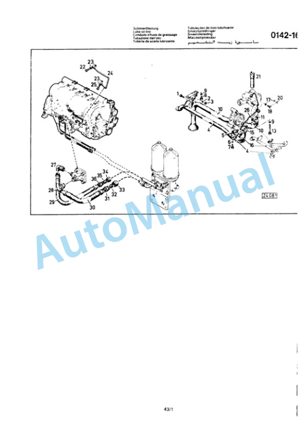 Bomag BW 217 D, BW 217 PD Single Drum Vibratory Roller Spare Parts Catalogue 00814311-4