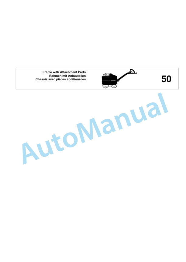 Bomag BW 65 H Double Vibratory Roller Spare Parts Catalogue 00826075-2