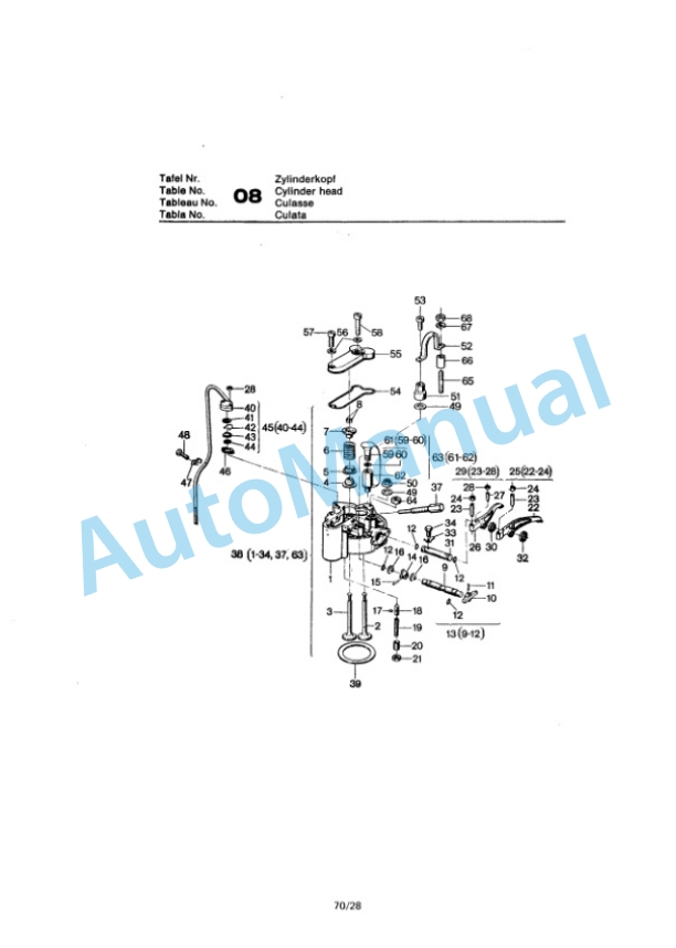 Bomag BW 65 HS Double Vibratory Roller Spare Parts Catalogue 00810382 FR-3