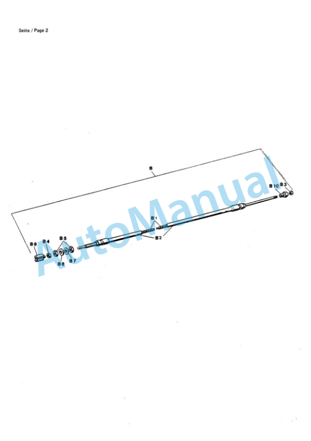 Bomag BW 75 E Double Vibratory Roller Spare Parts Catalogue 00811010-3
