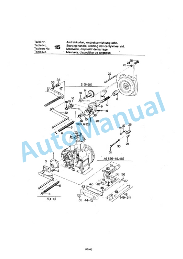 Bomag BW 75 HS Double Vibratory Roller Spare Parts Catalogue 00810520-4