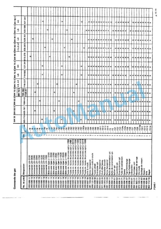 Bomag BW 75 S Double Vibratory Roller Spare Parts Catalogue 00810509 FR-3