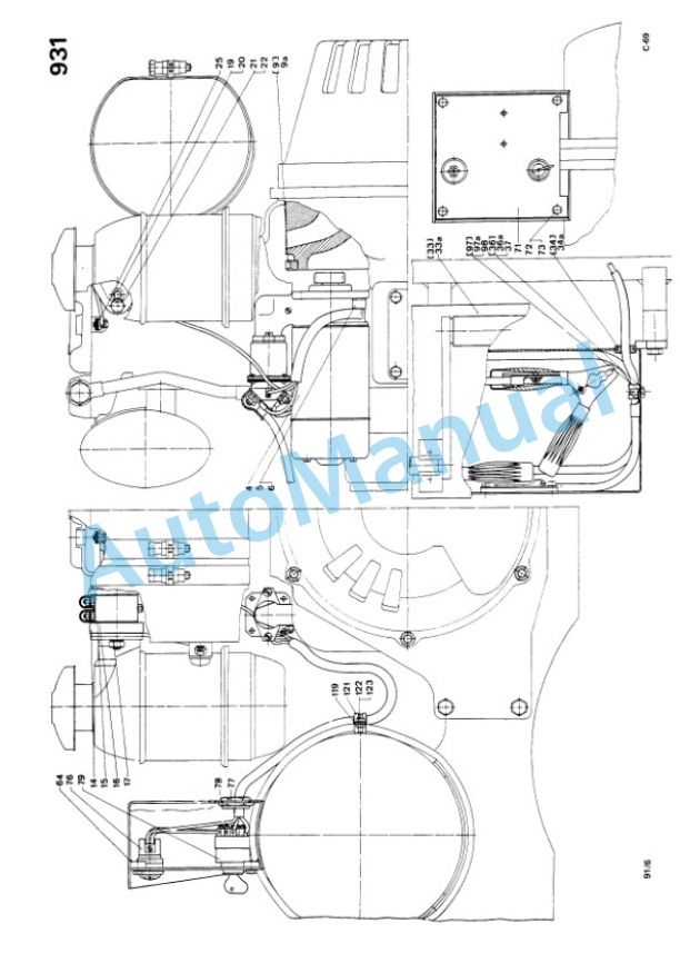 Bomag BW 90 S Double Vibratory Roller Spare Parts Catalogue 00810808-2