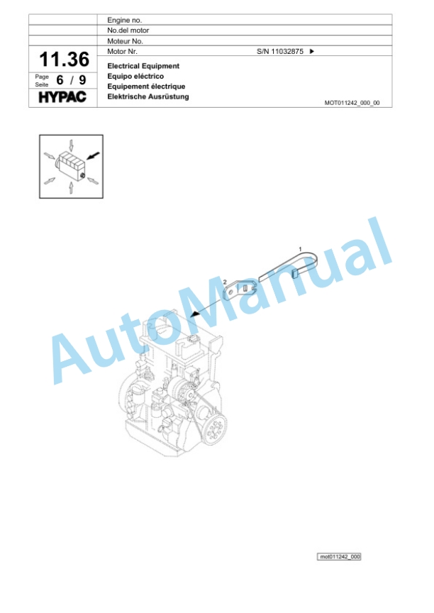 Bomag C 330 B Steel Wheel Roller Spare Parts Catalogue 00818979-2