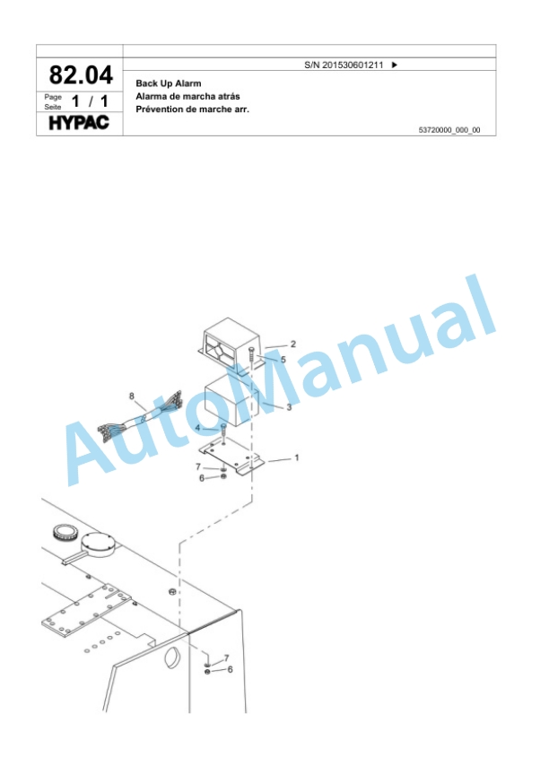 Bomag C 560 B Pneumatic Tyred Roller Spare Parts Catalogue 00817598-5