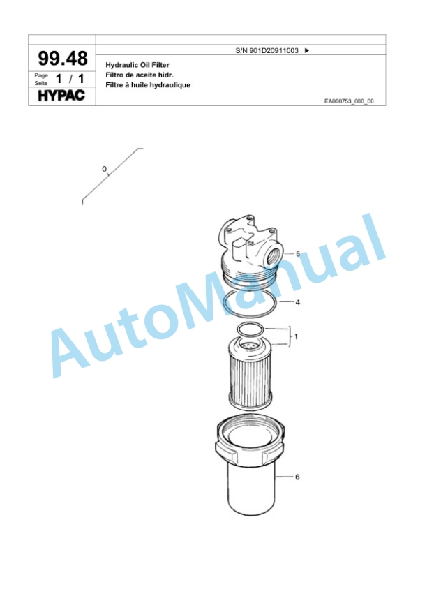 Bomag C 766 D Tandem Vibratory Roller Spare Parts Catalogue 00818923-5