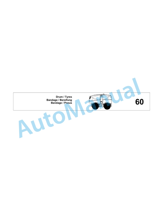 Bomag D.ONE Multi Purpose Compactor Spare Parts Catalogue 00826649-2