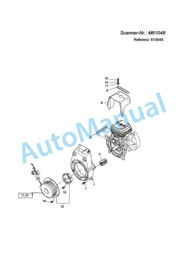 Bomag Engine Spare Parts Catalogue 00817736-3