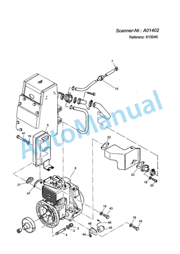 Bomag Engine Spare Parts Catalogue 00817736-4
