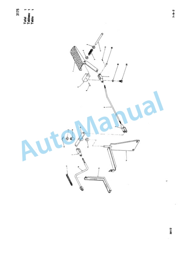 Bomag K 301 Waste Compactor Spare Parts Catalogue 00815000-5