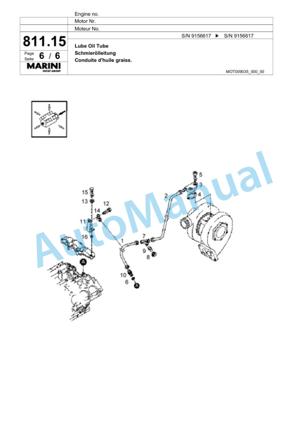 Bomag MP 2100 Cold Milling Planer Spare Parts Catalogue 00800601-2