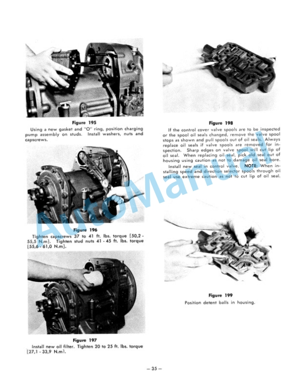 Clark 18000 Powershift Transmission Maintenance and Service Manual-4