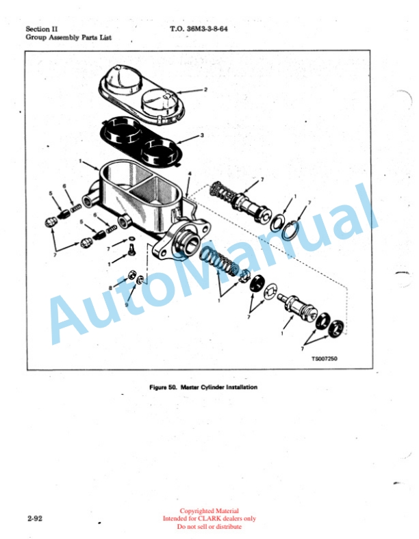 Clark 2342469 CTE-40 Series Technical Manual-4