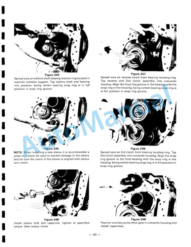 Clark 24000 Powershift Transmission Maintenance and Service Manual-4
