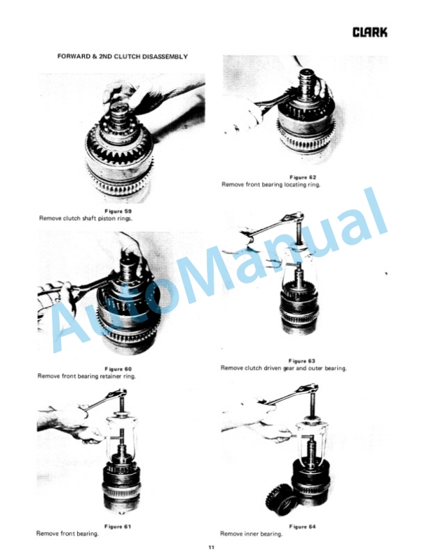 Clark 28000 Powershift Transmission Maintenance and Service Manual-2
