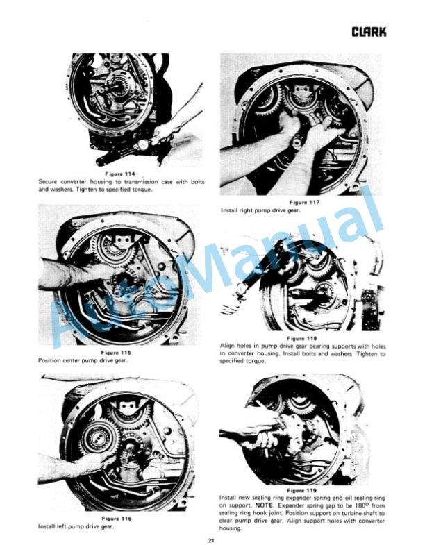 Clark 28000 Powershift Transmission Maintenance and Service Manual-3