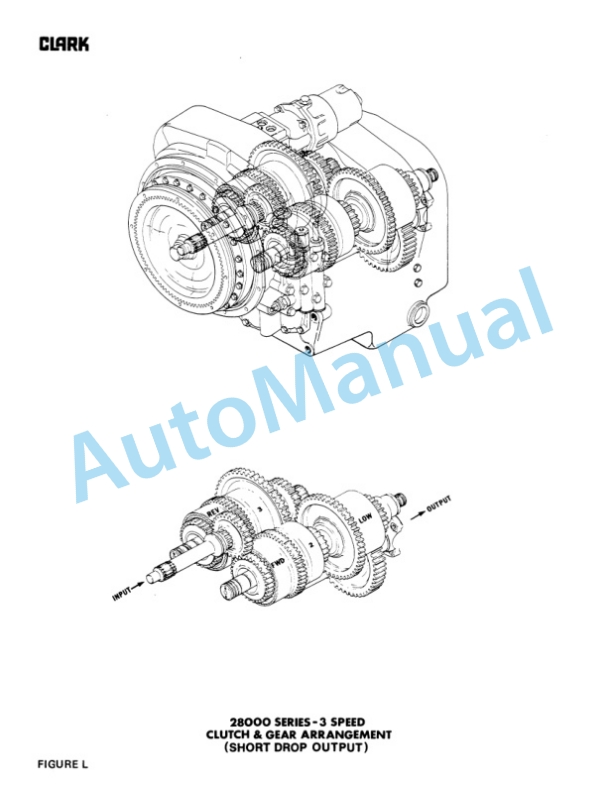 Clark 28000 Powershift Transmission Maintenance and Service Manual-5