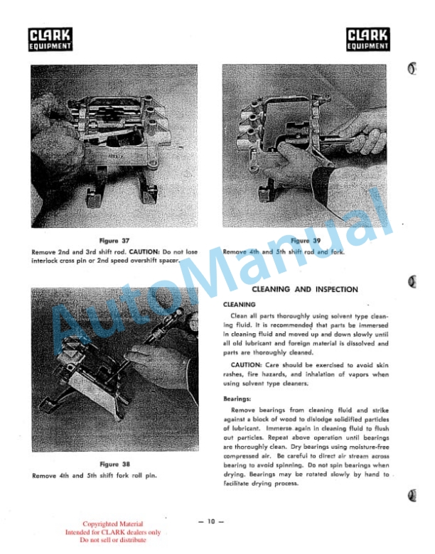 Clark 280V Transmission Maintenance and Service Manual-2