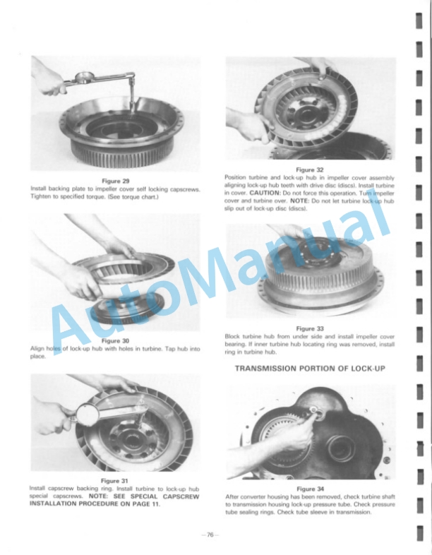 Clark 34000 Powershift Transmission Maintenance and Service Manual-5