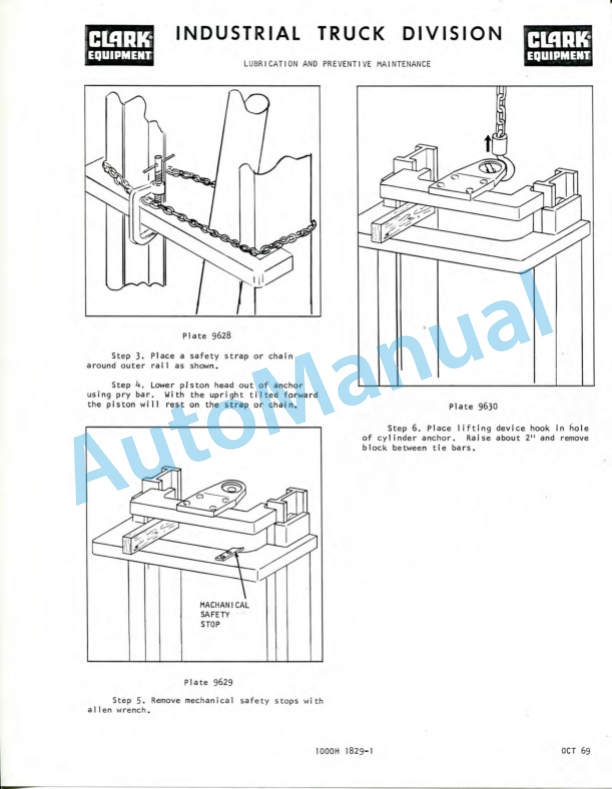Clark C 100, C 120, CH 100, CH 120 Operator Manual-3