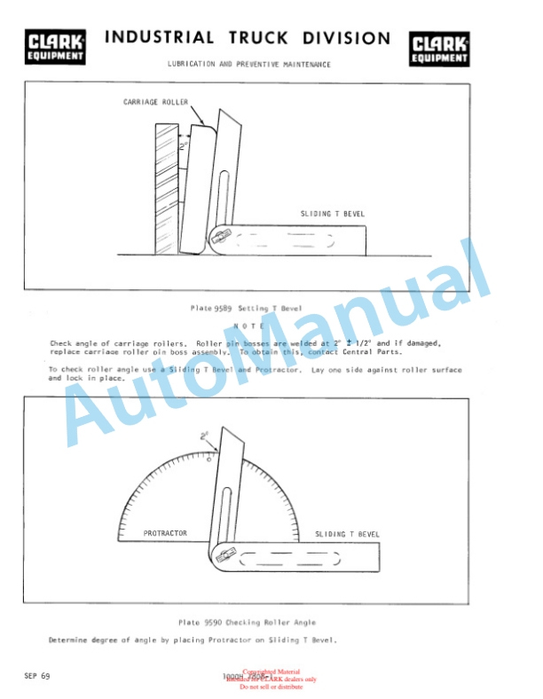 Clark C 60 B, C 70 B, C 80 B, CY 60 B, CY 70 B, CY 80 B Diesel Operator Manual O-255 2nd-4