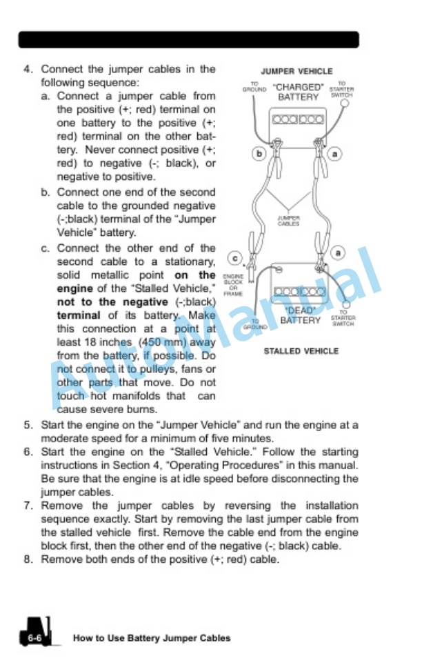 Clark C15-35 D, G, L, C15-32C G, L Operator Manual OM-661-3