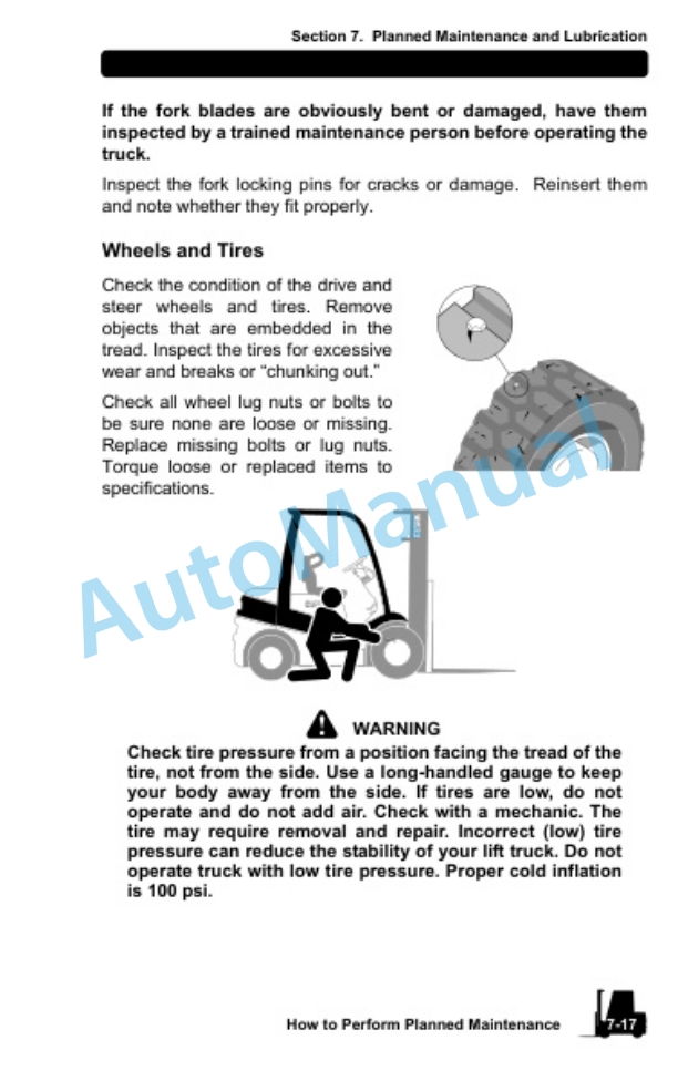 Clark C15-35 D, G, L, C15-32C G, L Operator Manual OM-661-5