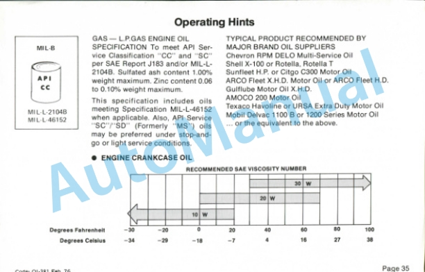 Clark C300Y40 D Gas, LP Gas or Diesel Powered Operator Instructions OI-381-4