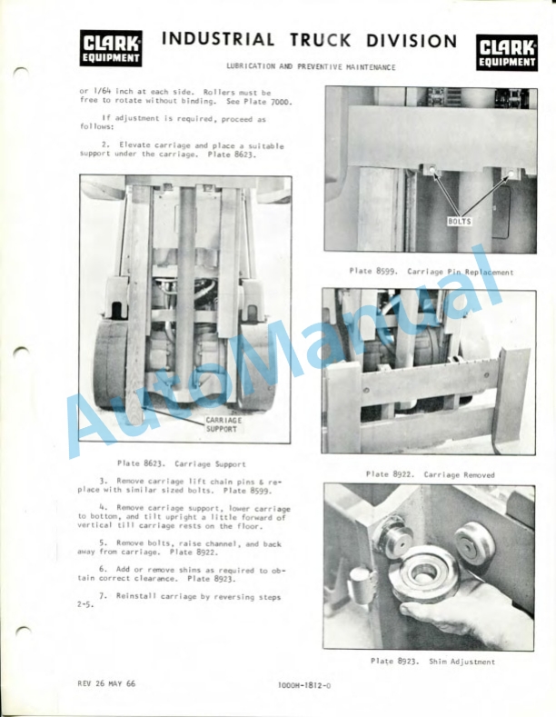 Clark CF 20, CF 25 Operator Manual-4