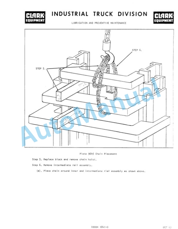 Clark CF30B, CF40B, CF50B, CLFR-40 Operator Manual O-C81-2-4