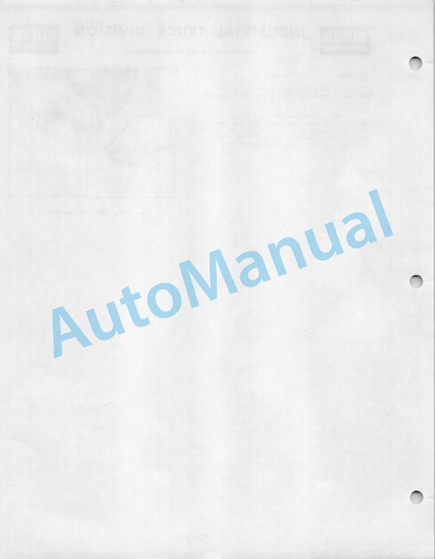 Clark Clarktor 120, 120 B Operator Manual O-175 1st-3