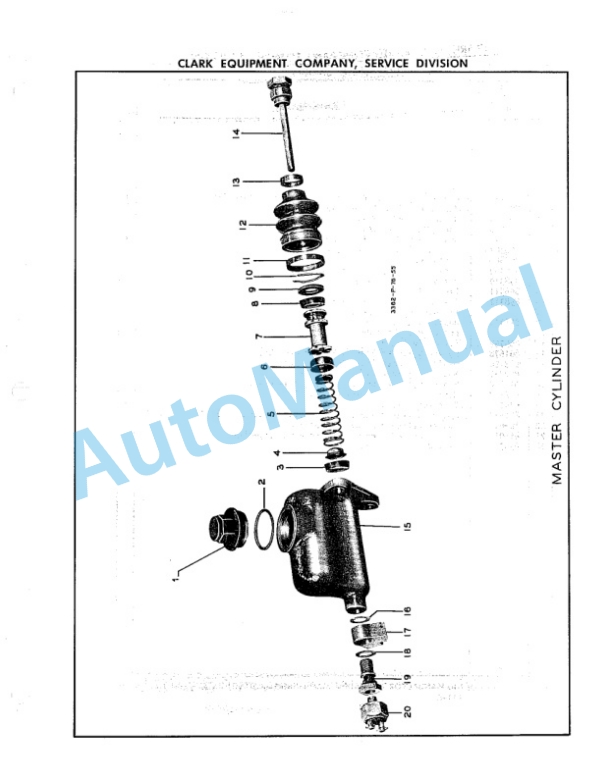 Clark Clarktor 120 B Parts Book 48B 978-2