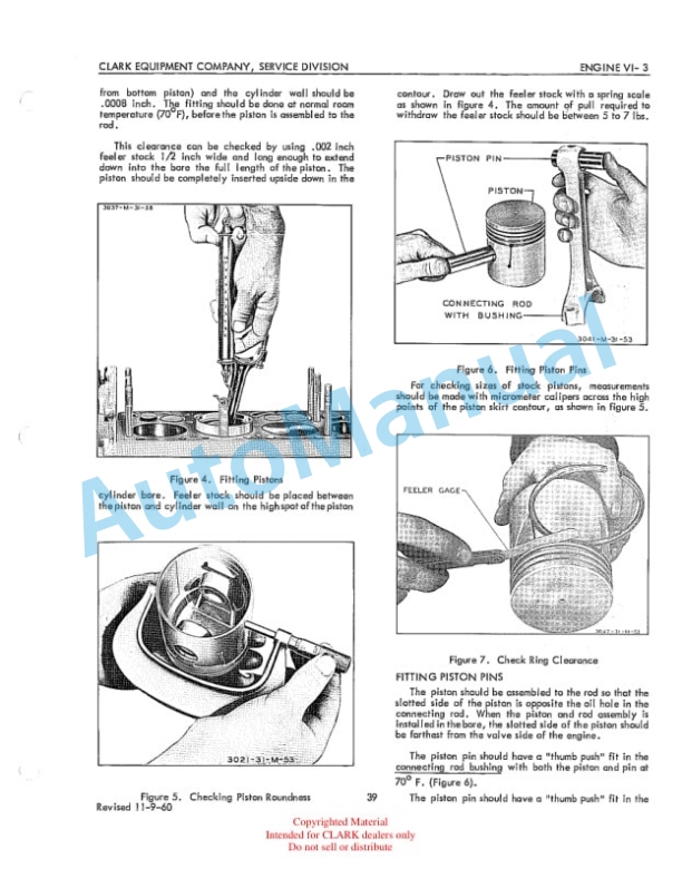 Clark Clarktor 21 Towing Tractor Code 107 Maintenance Manual-4