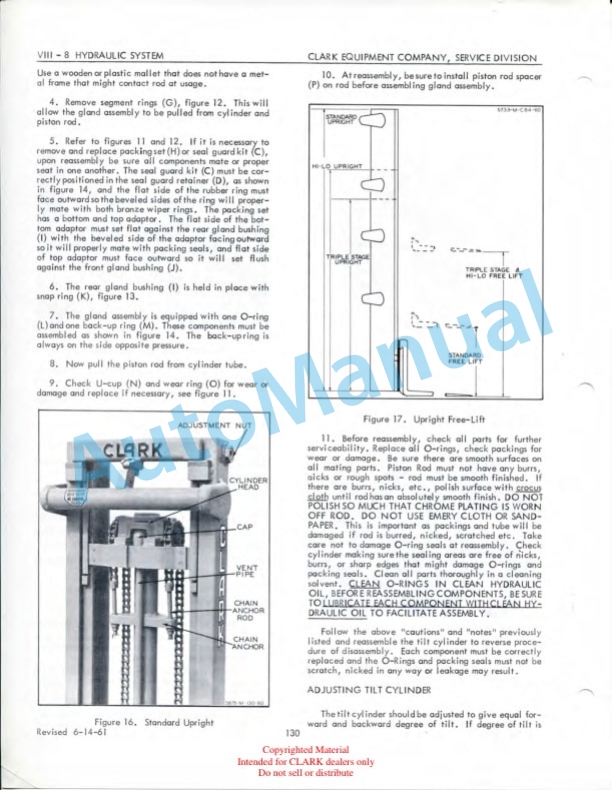Clark Code 130 Maintenance Manual-5