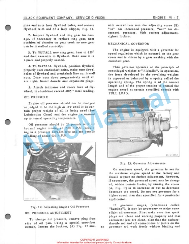 Clark Code 83 Maintenance Manual-3