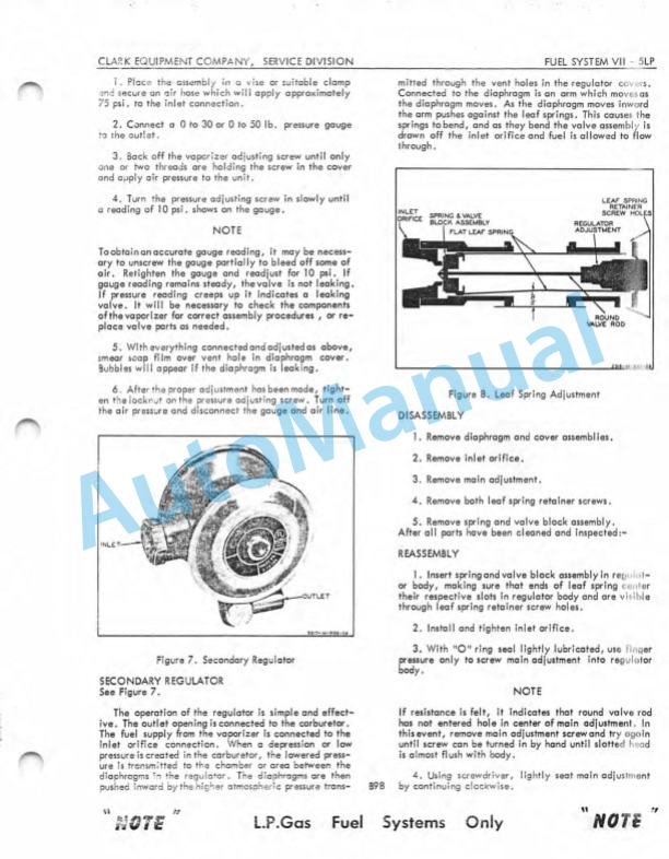 Clark Code B84 Maintenance Manual-3