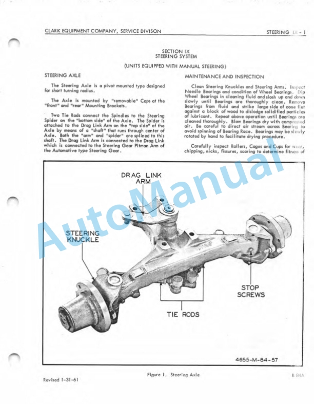 Clark Code B84 Maintenance Manual-5