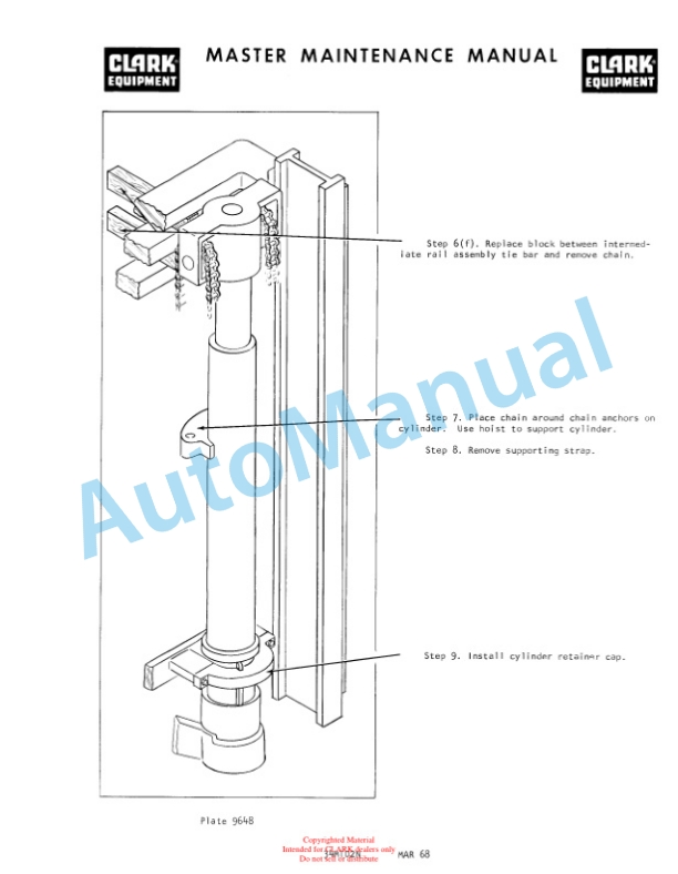 Clark CY 100, CY 120, CY 140, CHY 100, CHY 120, CHY 140 Operator Manual O-153 2nd-5