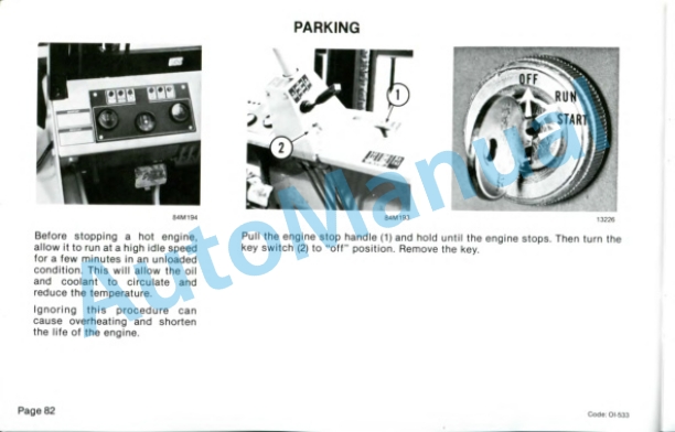 Clark DPR20, DPR25, DPR30 Operator Instruction Manual OI-533-5