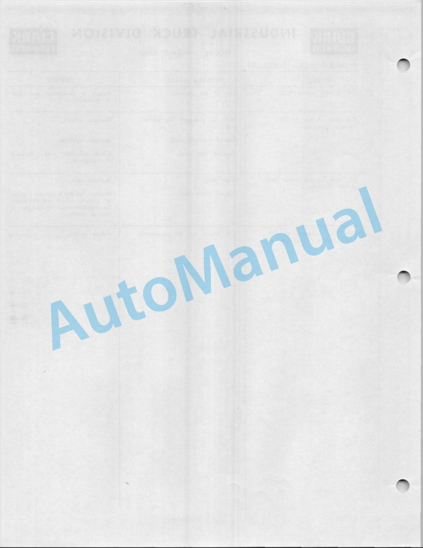 Clark EC 60 B SG, EC 70 B SG, EC 80 B SG Operator Manual O-223-2-4