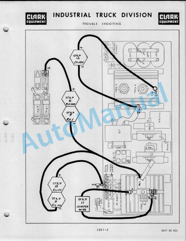 Clark EC 60 B SG, EC 70 B SG, EC 80 B SG Operator Manual O-223-2-5