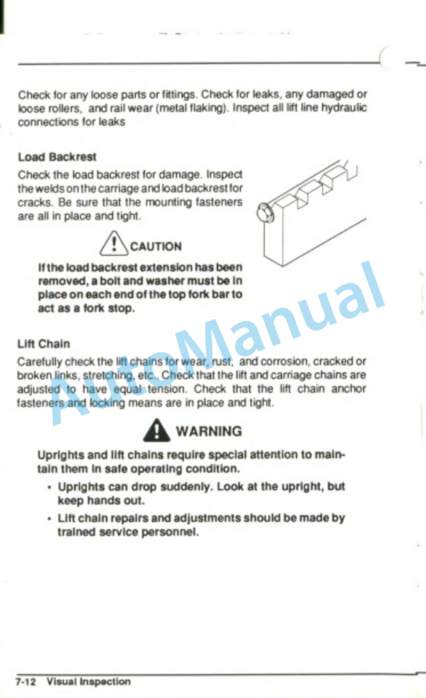 Clark EC500 70, EC500 80 Operator Manual OM-604-5