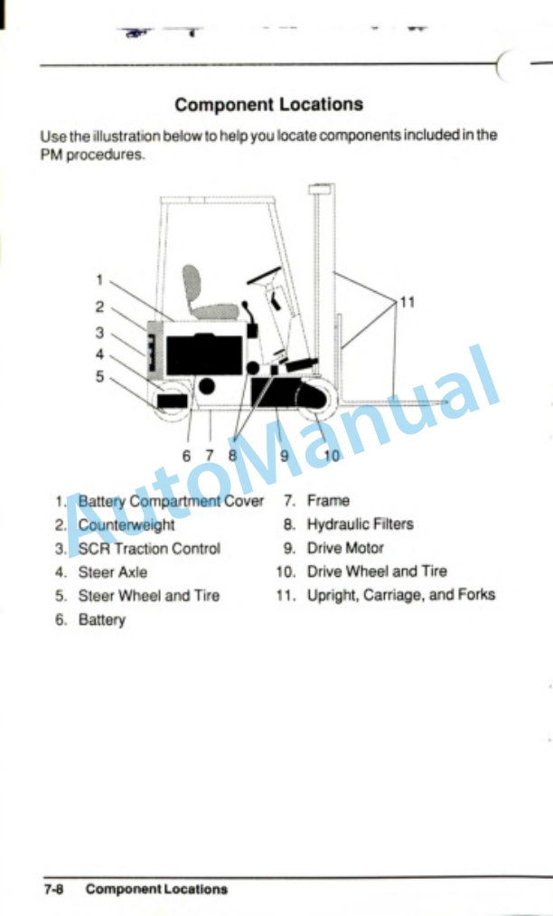 Clark EC500 S30, EC500 S35 Operator Manual OM-595-4