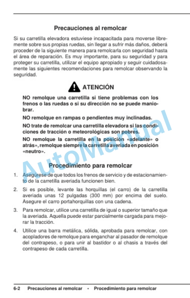 Clark ECG 20-32 Operator Manual OM-617 SP 3 Clark ECG 20-32 Operator Manual OM-617 SP-3