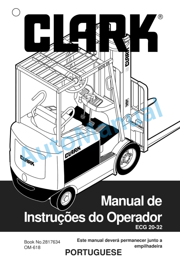Clark ECG 20-32 Operator Manual OM-618 PO