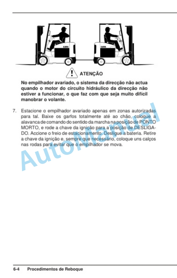 Clark ECG 20-32 Operator Manual OM-618 PO-3