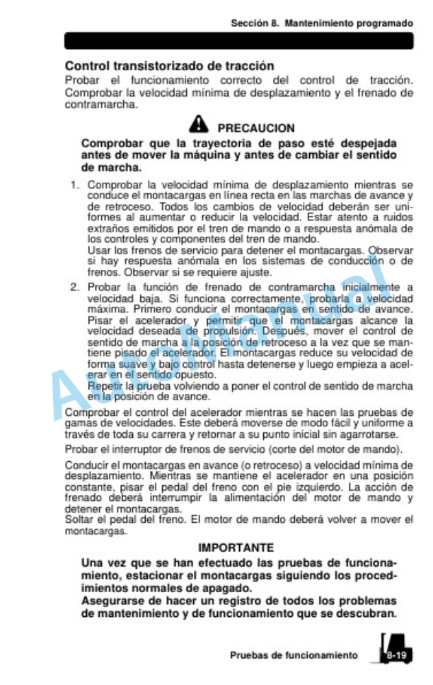 Clark ECG20-32, EPG20-32, TMG12-25, TMX12-25, ECX20-32, EPX20-32 Operator Manual OM-674 SPA 5 Clark ECG20-32, EPG20-32, TMG12-25, TMX12-25, ECX20-32, EPX20-32 Operator Manual OM-674 SPA-5
